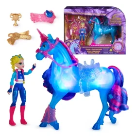 SPIN MASTER Herní sada Unicorn Academy Isabel a River se světlem