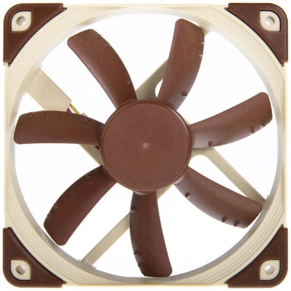 Noctua NF-S12A ULN PC větrák s krytem hnědá, béžová (š x v x h) 120 x 120 x 25 mm