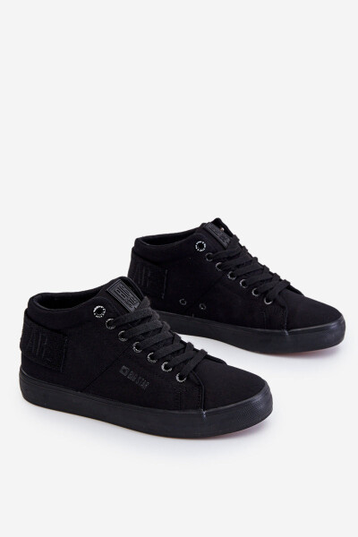 Dámské klasické vysoké tenisky Big Star LL274001 Černé 38