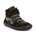 Chlapecké celoroční kotníkové barefoot boty TEX GO BLACK Froddo G3110265-15 - 31