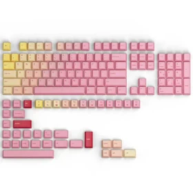 Glorious vyměnitelné klávesy GPBT Forge (ANSI US) - Pink Grapefruit / PBT / 143 ks / ANSI US layout / Cherry MX(+) (GLO-KC-GPBT-PG-FORGE)