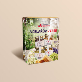 Včelařství Domovina Včelařův výběr dárková čtyřka