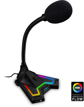 CONNECT IT NEO RGB ProMIC Stolní mikrofon černá (CMI-3590-BK)