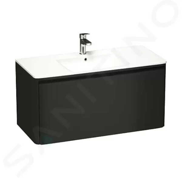 Laufen - Pro S Skříňka s umyvadlem, 1200x530x500 mm, 1 zásuvka, wenge H8609674231041