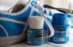 Pébéo Barva na textil Setacolor Light glitter 45 ml - Černá onyx 205
