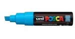 POSCA PC-8K tyrkysová / Popisovač / Klínový hrot 8 mm / Na vodní bázi (182679)