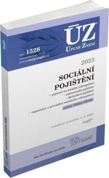 ÚZ 1528 Sociální pojištění