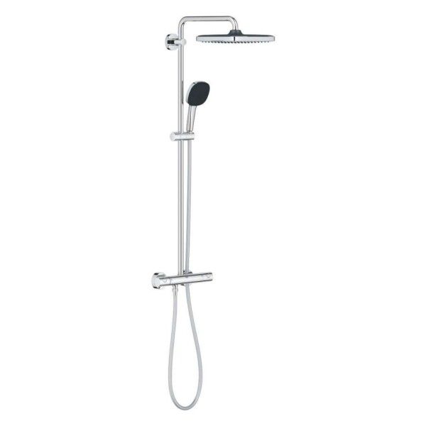GROHE - Vitalio Comfort Sprchový set s termostatem, průměr 25 cm, chrom 26697001