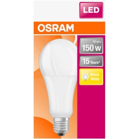 OSRAM 4058075245976 LED Energetická třída (EEK2021) E (A - G) E27 klasická žárovka 19 W = 150 W teplá bílá (Ø x d) 68.0 mm x 129 mm 1 ks