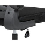 Kancelářská židle, houpací mechanismus, černá, KA-K2021 BK