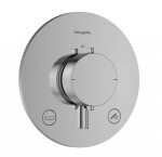 HANSGROHE - Ecostat Comfort S Termostatická baterie pod omítku, pro 2 spotřebiče, chrom 33718000