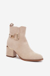Boty na podpatku model 216810 Step in style 39