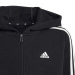 Mládežnické tričko se zipem 3 Stripes FL HR6331 - Adidas 128 cm