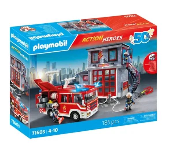Playmobil® Action Heroes 71603 Velký hasičský set s vodní pumpou
