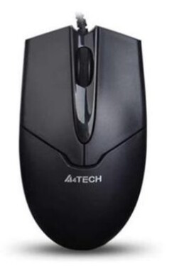 A4tech OP-550NU Černá / Optická myš / 1000 DPI / V-Track / 3 tlačítka / Kolečko čtyřsměrné / USB / 1.5 m (OP-550NU)