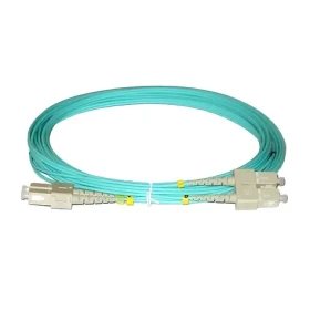 XtendLan FO patch SC-SC / Optický patch kabel / 2 m / Multimode 50/125 OM3 / Duplex / LS0H (FOP-SCSC-D-2-50-OM3)