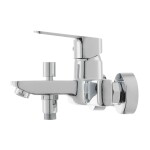 Vanová baterie SAT Cube Way bez sprchového setu 150 mm chrom CU222 CU222