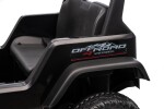Mamido Elektrické autíčko Speed Offroad černé | 4x45W | EVA kola | 12V 7Ah | EKO kůže