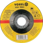 Vorel Brusný kotouč na kov 115x22x6,0 mm vypouklý / Brusný kotouč / 115x22 mm / Vypouklý