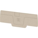 Weidmüller 1521530000 zakončovací deska šedá 50 ks