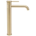 REA - Umyvadlová vysoká baterie LUNGIS - Brush Gold Super vysoká REA-B6101