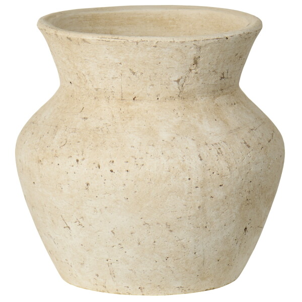 Ib Laursen Váza z terakoty Hera, přírodní barva, keramika