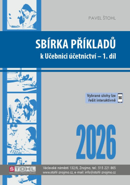 Sbírka příkladů k učebnici účetnictví I. díl 2026 - Pavel Štohl
