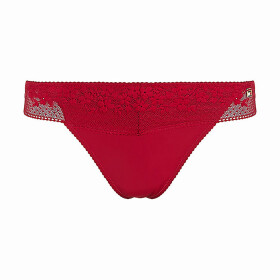 Dámská tanga Ditsy Lace UW0UW03815-XJV - Tommy Hilfiger L