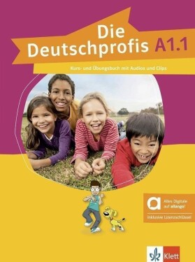 Die Deutschprofis A1.1 – Hybride Ausgabe – Kurs./Übungsbuch + MP3/Clips allango.net + Lize