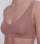Dámská podprsenka ZERO Feel 2.0 Bralette - BROWN - hnědá 1141 - SLOGGI BROWN M