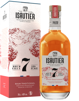 Isautier Vieux 7yo Rhum 40% 0,7 l (karton)