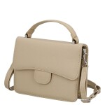 Minimalistická dámská crossbody kabelka Assa, tmavě béžová