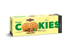 Quickbury Cookies lískooříškové bez cukru 130g