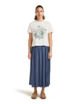 ICEBREAKER Wmns Mer 150 Tech Lite SS Crop Tee NZ Flora, Ecru Hthr velikost: XS