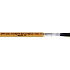 LAPP ÖLFLEX® SERVO FD 781 CY 36321/500 servo kabel 4 G 2.5 mm², 500 m, oranžová
