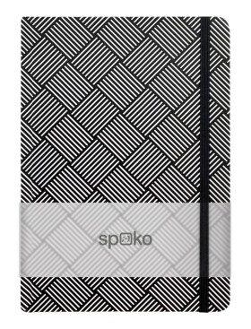 Spoko zápisník Linear čtverec A5, linkovaný