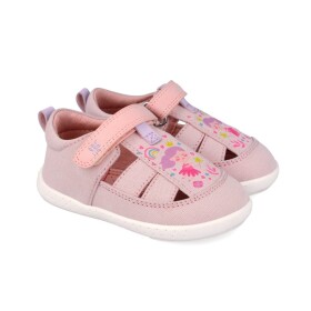 Dívčí barefoot sandály LONA PRINCESA ROSA Biomecanics 262342-A032 - 24