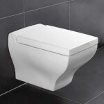 VILLEROY & BOCH - La Belle WC sedátko s poklopem, 371 mm x 463 mm, bílé 9M12S1R1