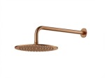 Hlavová sprcha SAT Aurum včetně sprchového ramena broušený rose gold SATBSHSBRGSET SATBSHSBRGSET