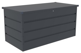 Rojaplast MAX F úložný box 1 036 l - tmavě šedá