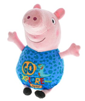 Peppa Pig Happy Party plyšový Tom &quot;go explore&quot;