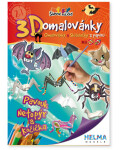 3D omalovánky Pavouk, Netopýr kočička