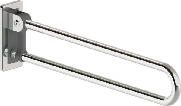 DEANTE - Lehnen ocel, antracit Nástěnné madlo, skládací - 85 cm NIL_043D