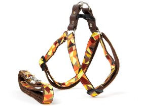 Art postroj pro psa s vodítkem | 36 – 80 cm Barva: Oranžová, Obvod hrudníku: 36 - 59 cm