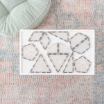 Connetix Connetix Tiles - Magnetická Stavebnice Průhledná Rozšiřující Sada 24 ks