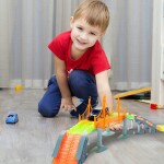 MalPlay Svítící autodráha 360 dílů + 2 auta