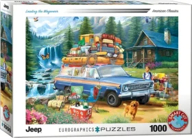 EUROGRAPHICS Puzzle Jeep: Pořádný náklad