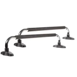 Bradla PUSH Black - GymBeam (černá) (48829-1-black)