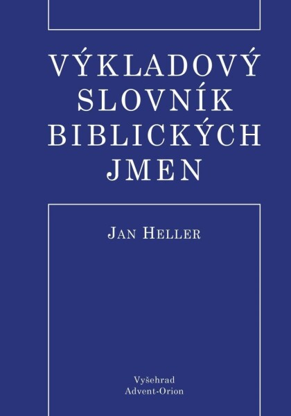 Výkladový slovník biblických jmen