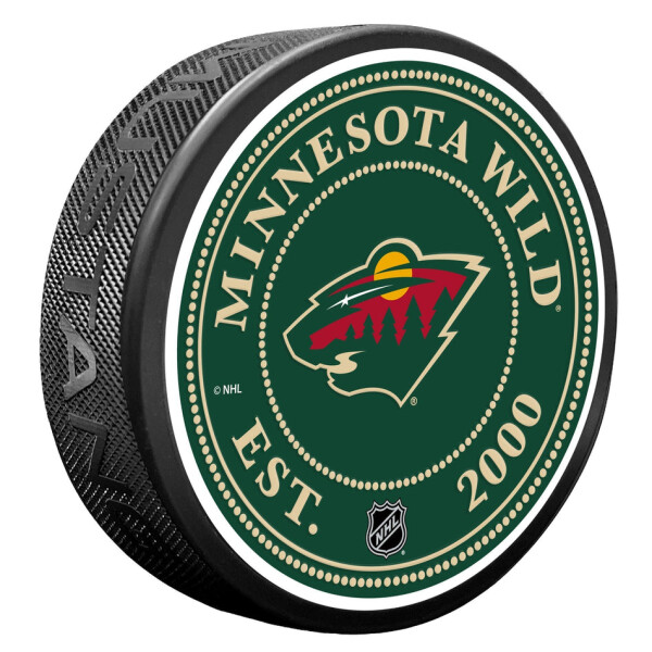 Mustang Puk Minnesota Wild NHL Stud